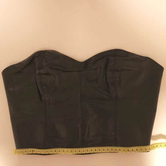 Vintage Leather Bustier - Picture 5 of 6